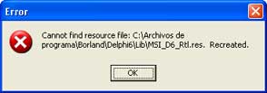 Instalar componentes Delphi - Resource recreado